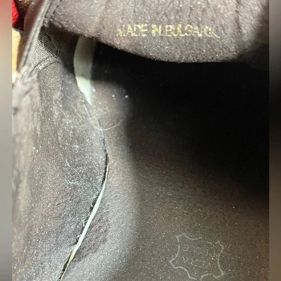 ALDO Vintage Leather Slip On Brown Size  45/11-11.5 - Picture 11 of 11